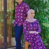 Molek Purple Couple Set